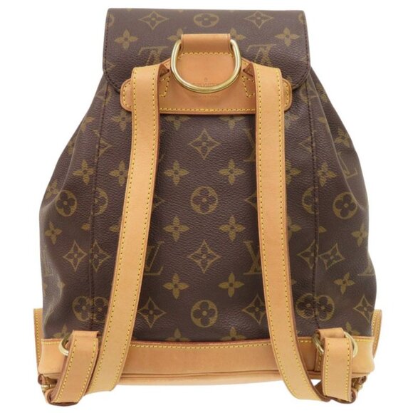 Louis Vuitton Montsouris MM Monogram Backpack Daypack Bag 0829 - Picture 2 of 9